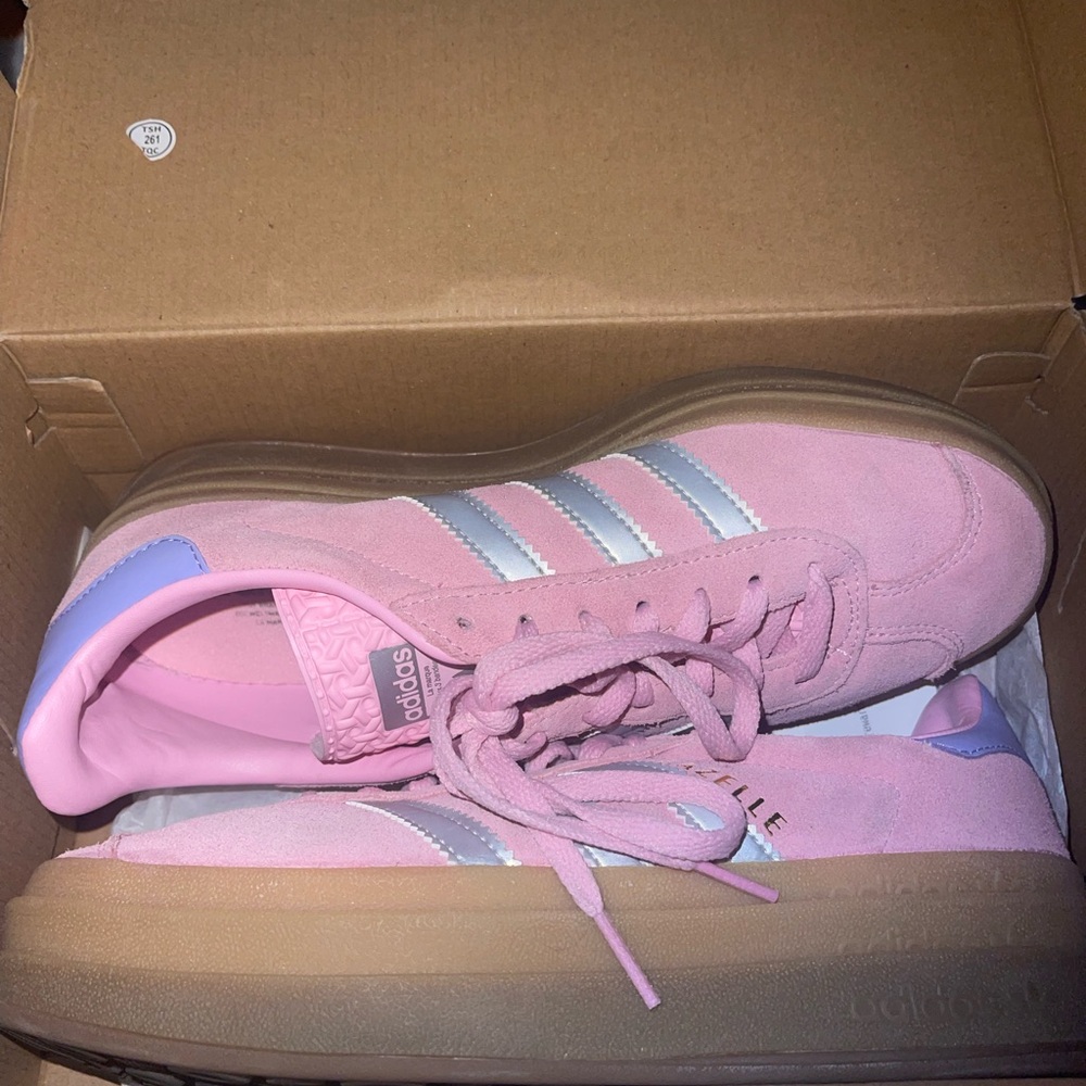 Adidas Pink Gazelle Platform
